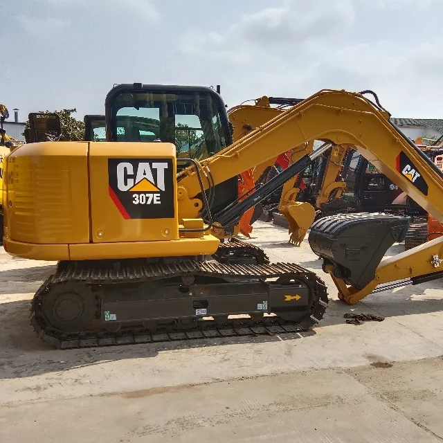 90% новый оригинальный мини-CAT 307e Гусеничные экскаваторы распродажа