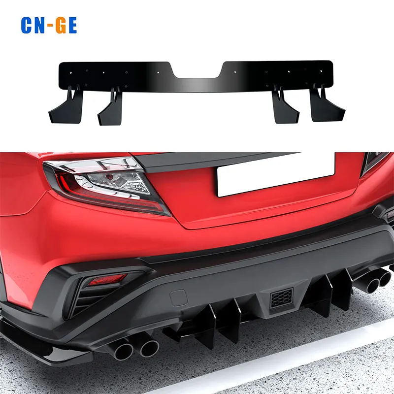 CNGE Design Factory Promotional Auto Parts Car rear bumper diffuser for New Subaru WRX STI 2023 2024 body kit rear diffuser