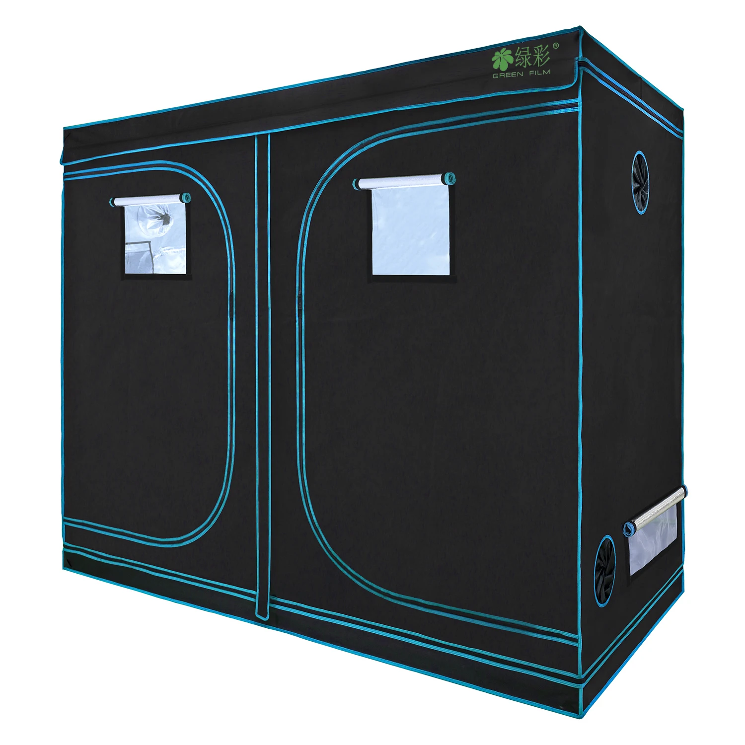 Прямая поставка с завода reefer tienda 2x4 растительная палатка садовая теплица 240x120x200 20x20 выращивающая mylar гидропонная для
