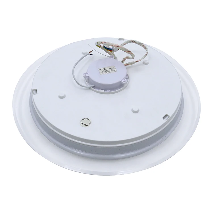 Светодиодный потолочный светильник хит продаж Saturn 25W RGB внешний источник питания звездная круглая крышка с прозрачным кольцом