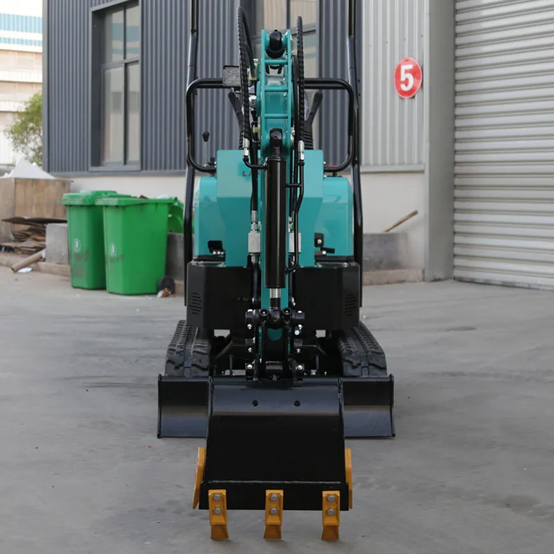 Small Hydraulic Crawler Excavator Agriculture Mini Digger 1 Ton Mini Trencher Excavator 1000kg