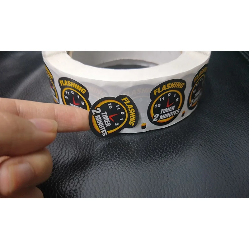 Private design product labels maker self adhesive vinyl round waterproof sticker roll paper custom printing logo label stickers