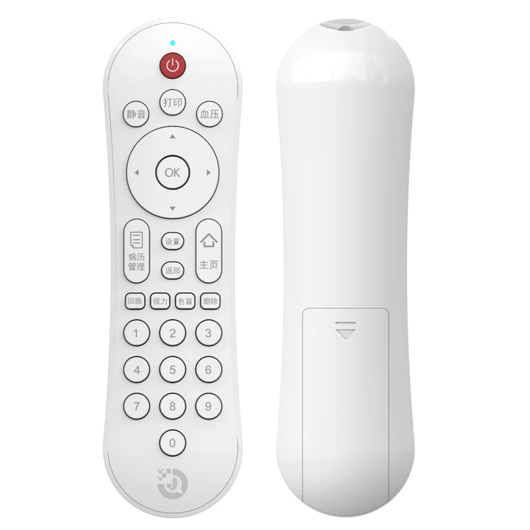 2.4G wireless IR learning function 29 keys ABS white universal remote control for android TV, TV Box