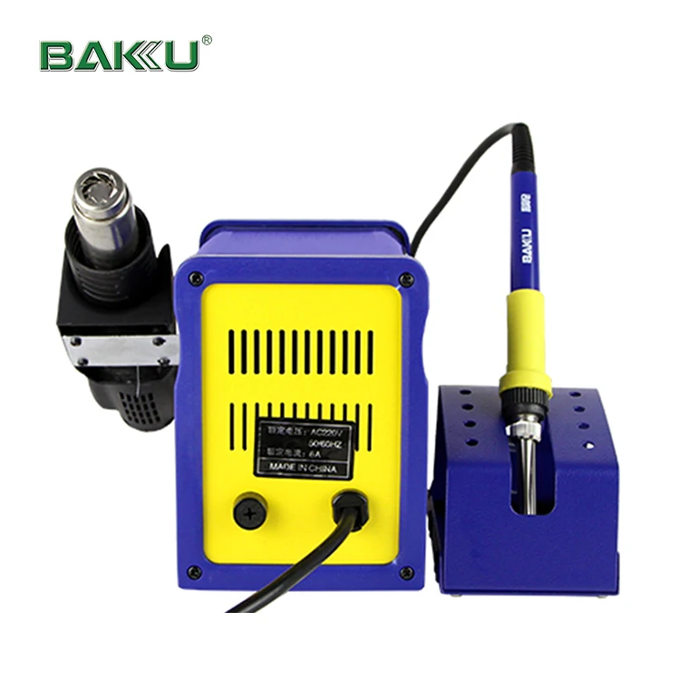 BAKU Hot Selling infrared bga rework station+Soldering Iron Station hot air BK-878