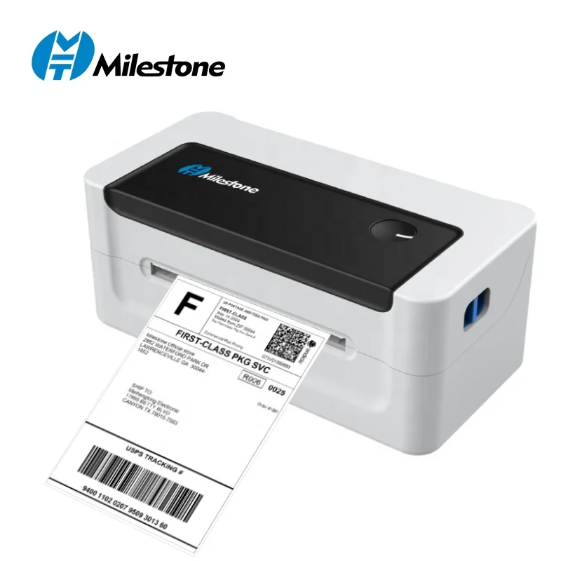Milestone 150mm/s FBA Waybill Printer EM/ODM 4 Inch Shipping Label Thermal Printer 4x6 Label Printer