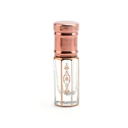 Hot sale luxury attar bottle anoC cap UV engraving attar bottle