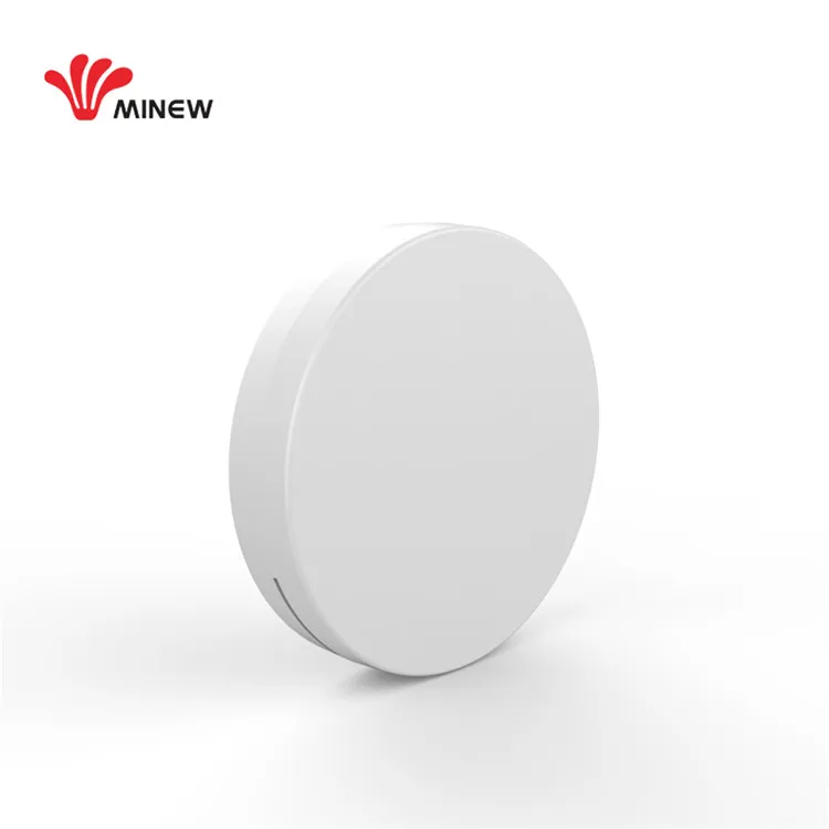 Tiny round wireless bluetooth 4.0 ble Eddystone tag UUID programmable ibeacon sticker