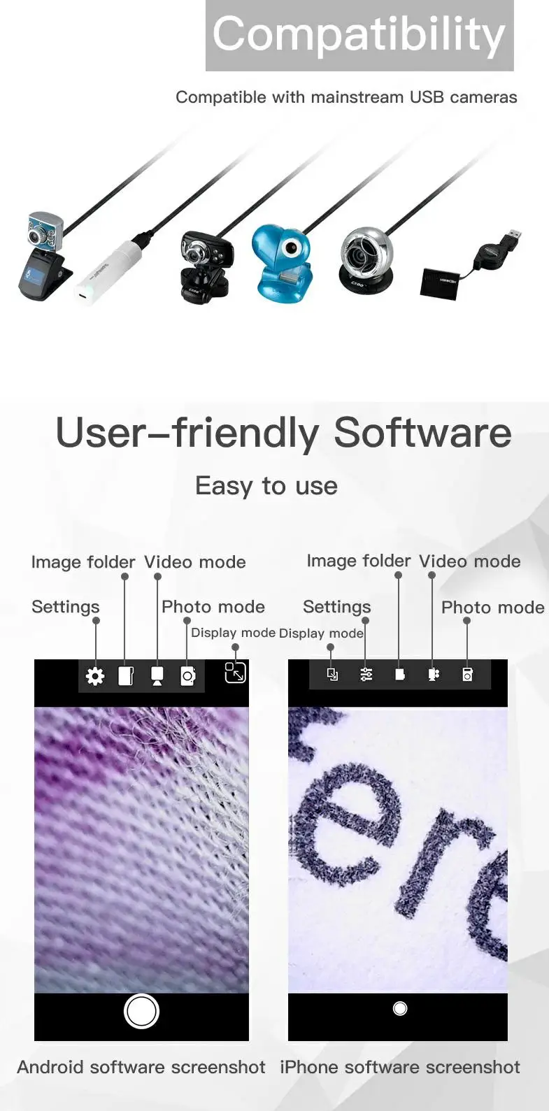 
Wireless Video Transfer WiFi Converter Box WiFi Adapter For Microscope Endoscope Camera Connecting Iphone Ipad Android Devices 