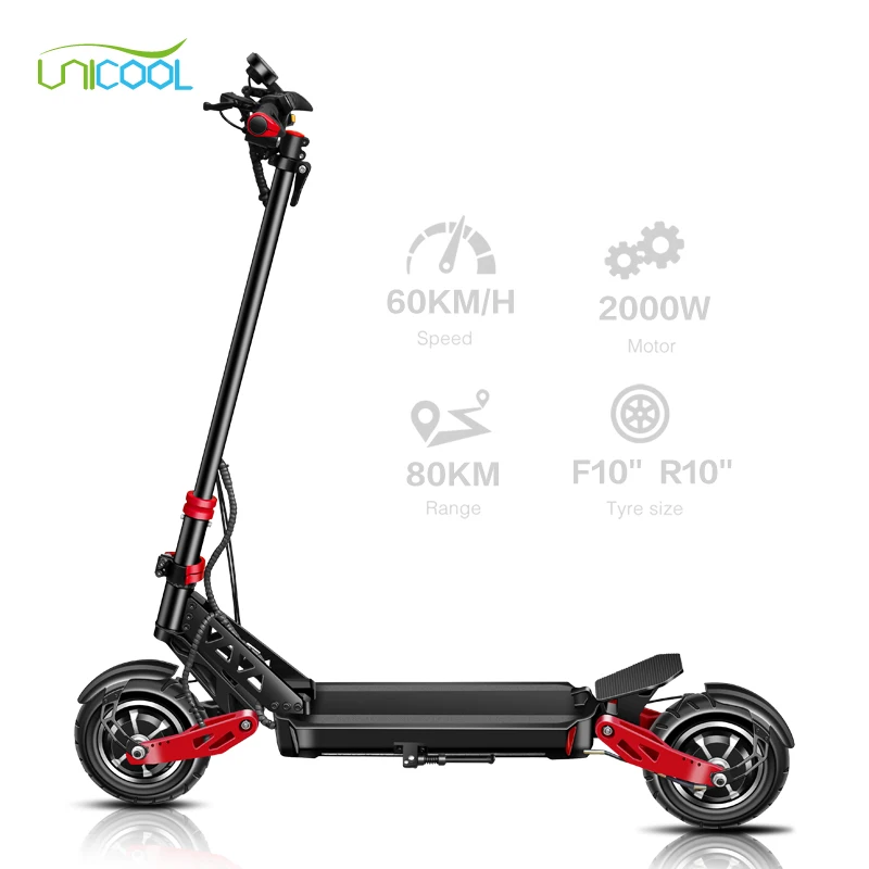 Unicool 2023 оптовая продажа скутер Vdm-10 быстрая скорость 65 км/ч дальний пружинный ударный Электрический