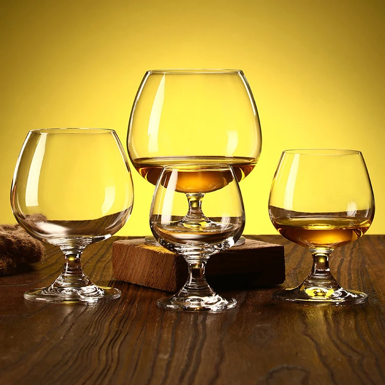 Small Brandy Snifter 8.5 Ounce 250 ml Whiskey Cognac Glass Good for Wedding Bar Party Home Cocktail