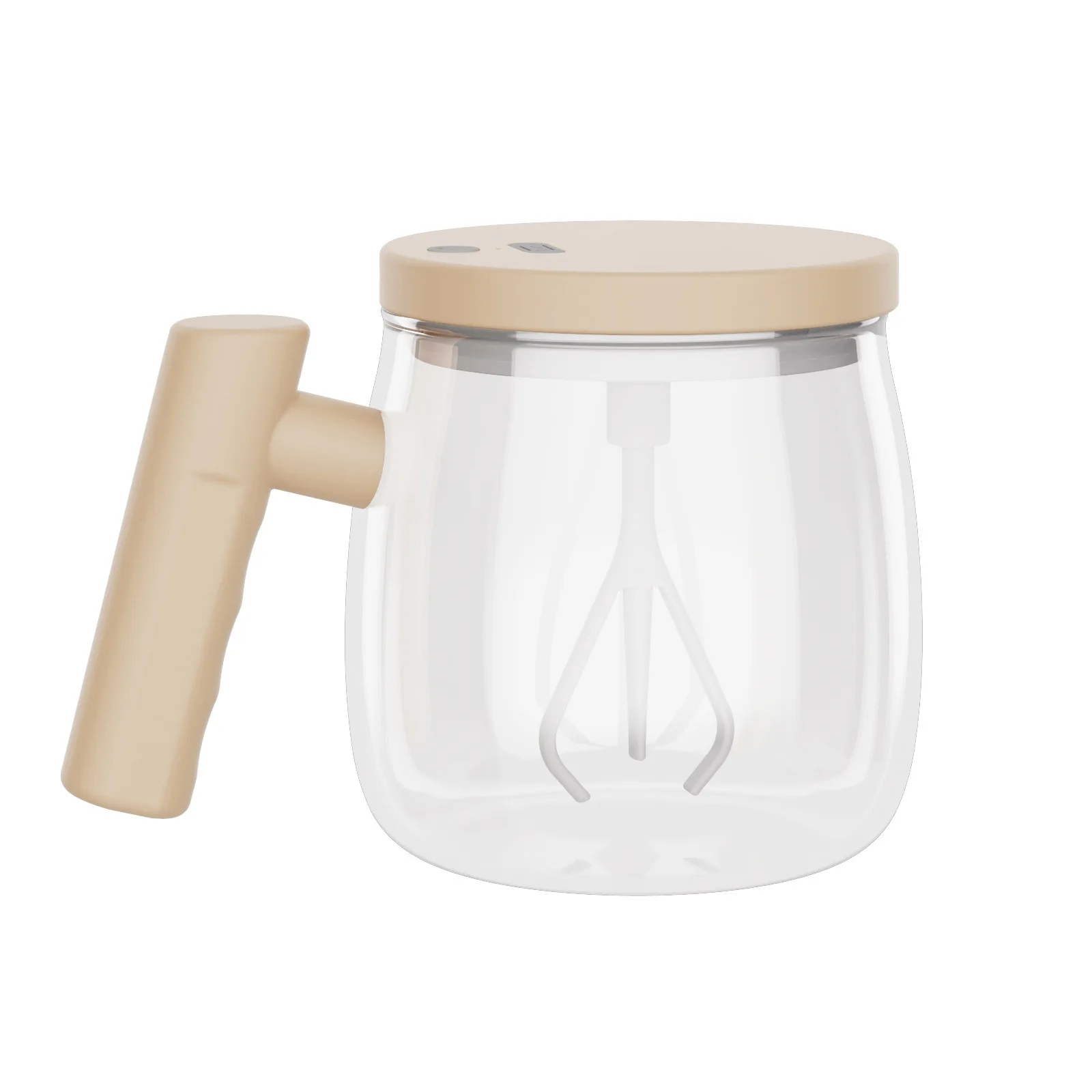 Automatic Mixing Coffee Mug Electric Self Stirring Mug High Borosilicate Glass mixing mug for Coffee Milk