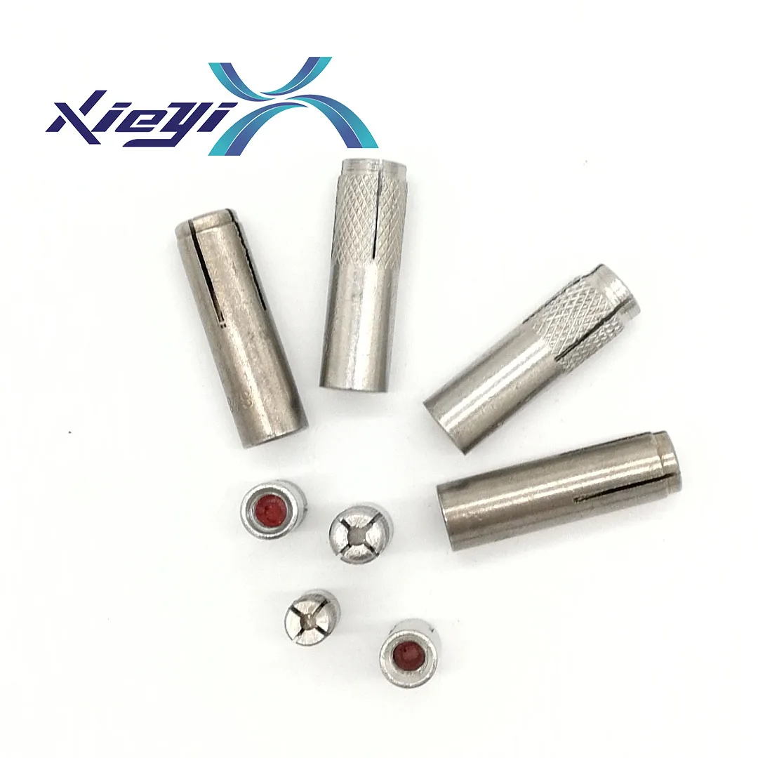 
Knurled 304 316 Stainless steel Drop in Expansion anchor 3/8 Extension Droin anchor 