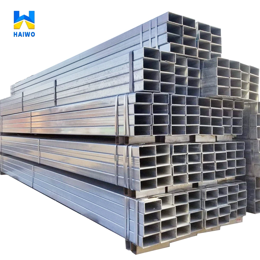 Высокое качество Q195/Q235/Q345 ASTM A36 6-дюймовый график 40 квадратных 2 мм 4 6 Толщина оцинкованная стальная труба структурная