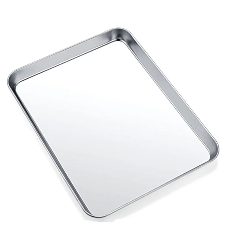 Прямоугольные противни из нержавеющей стали под заказ, Противни для пиццы, торта, барбекю