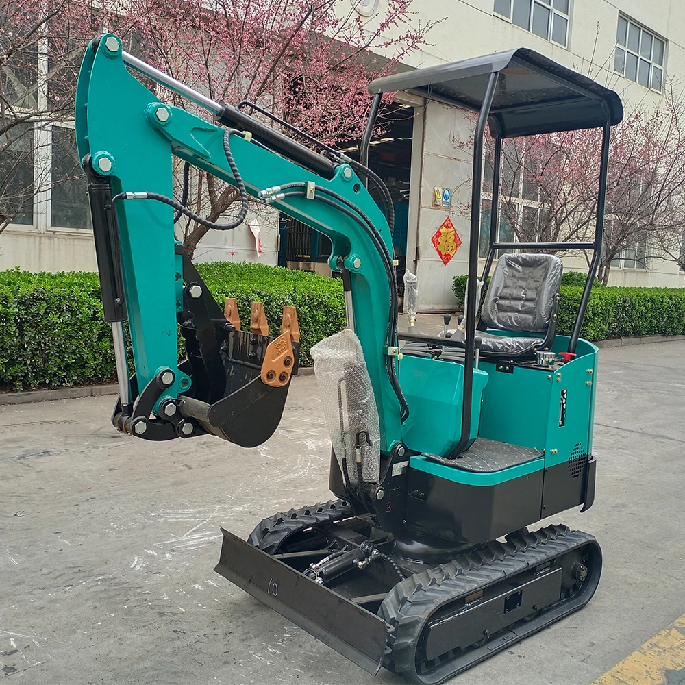 1 Ton Mini Excavator TK10 Mini Excavator 1000kg Garden Excavator Price For Sale