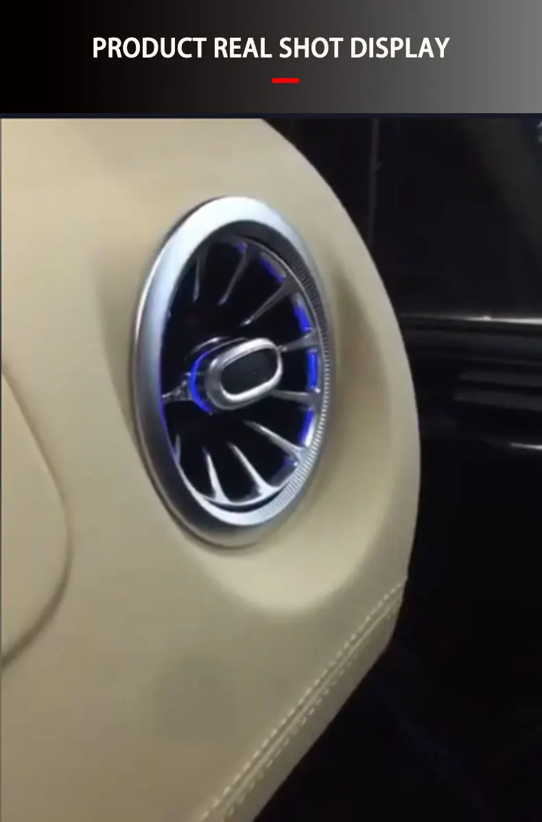 High quality W222 air conditioner air outlet V-class air outlet ABS material suitable for vito van V-class upgrade