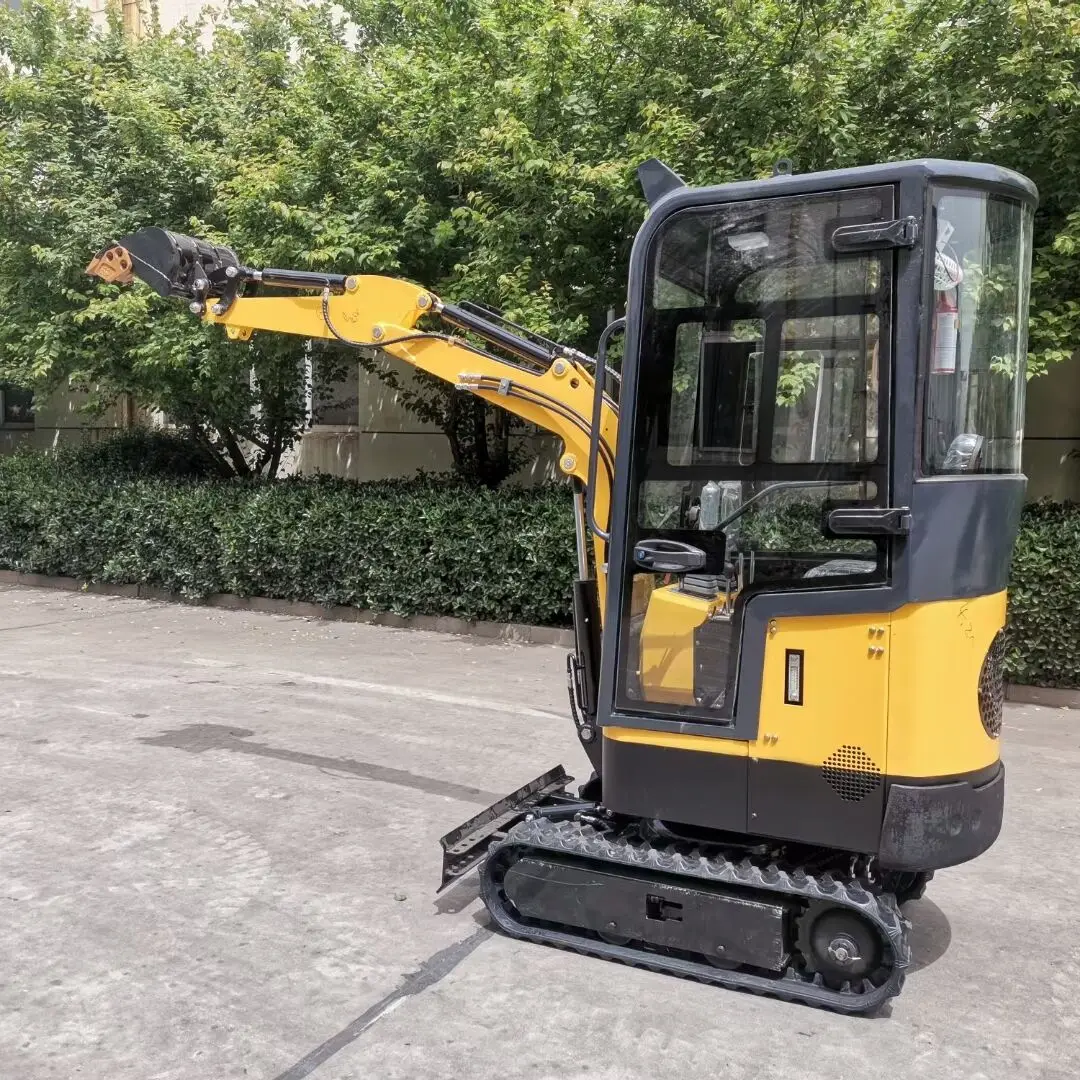Chinese Factory Ce Digger Micro Excavator Cost Price Buy 1.7 Ton 1.8 Ton Smallest Mini Excavators 2 Ton Free Europe Shipping Hot