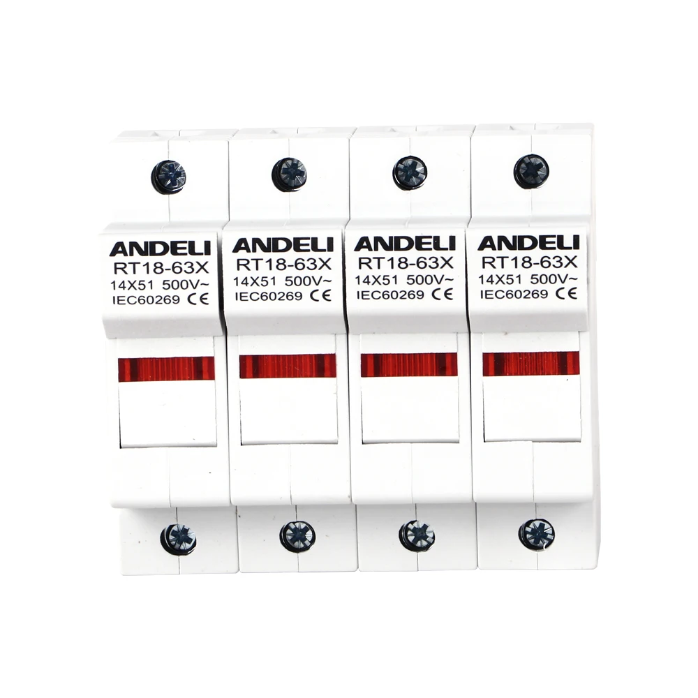 ANDELI  AC Cylindrical Fuse  500V-100KA RT18-63