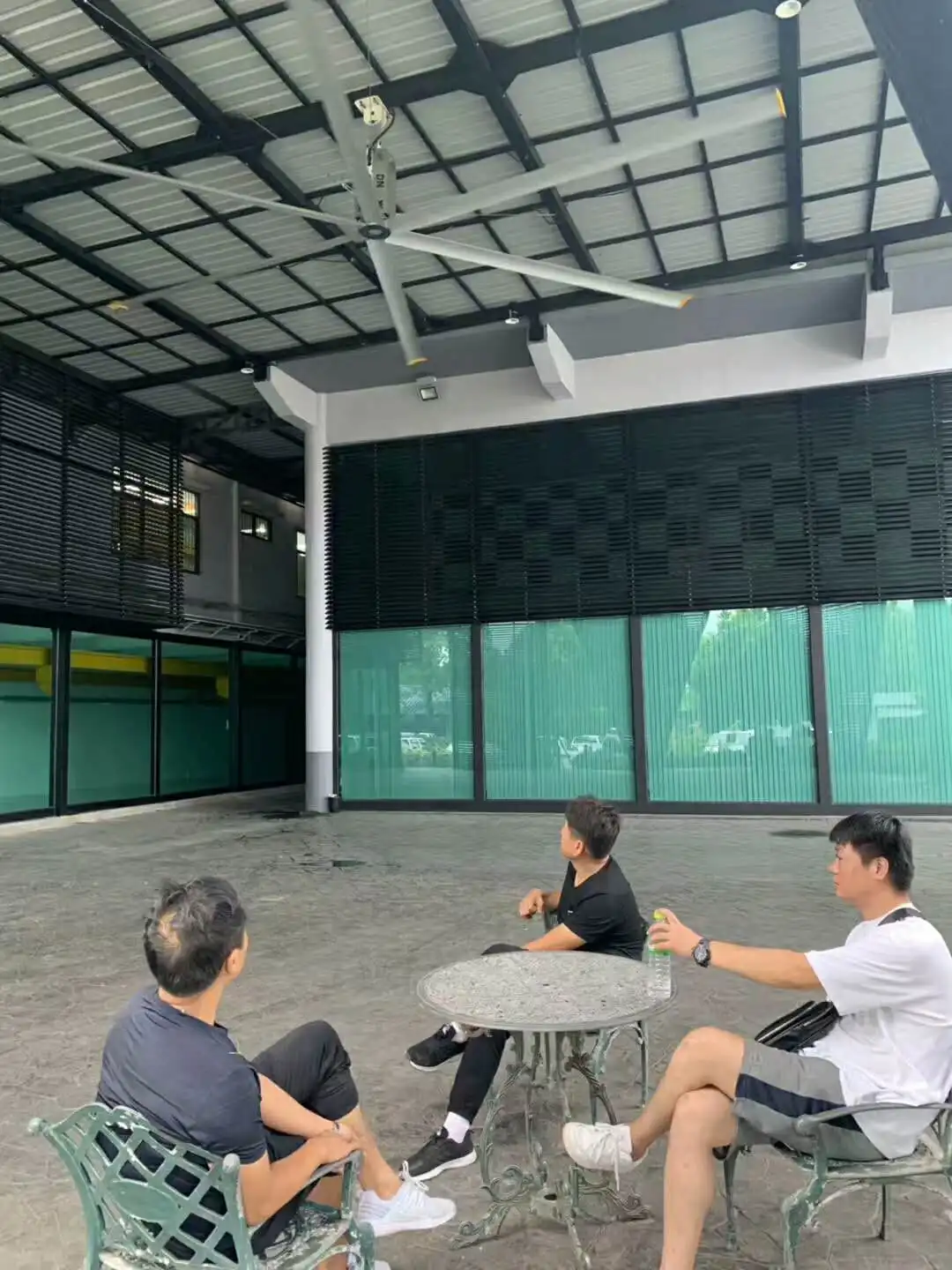 6,12 м/20 футов большой диаметр маломощный воздушный охлаждающий вентилятор Hvls большой промышленный потолочный вентилятор для молочной фермы