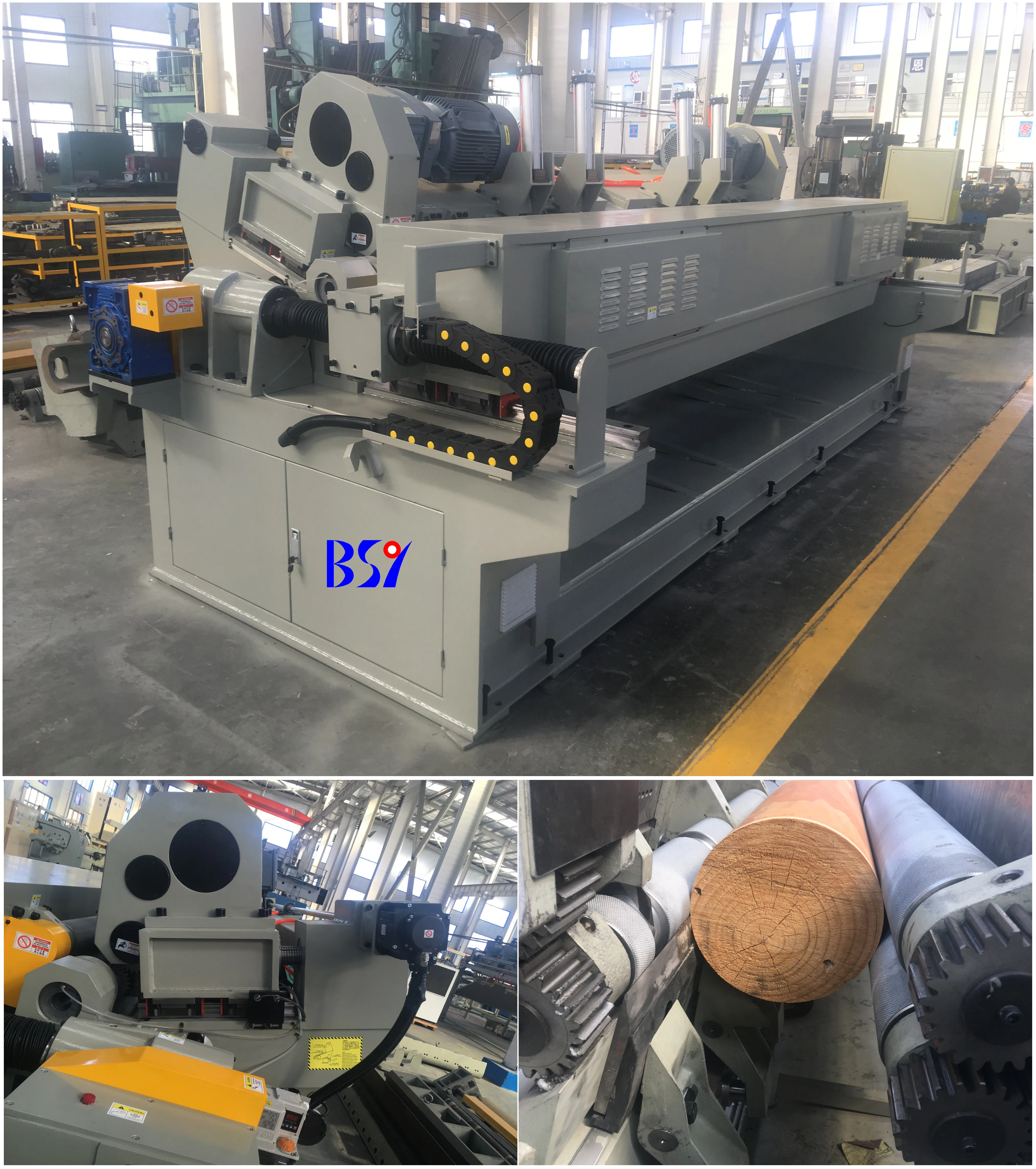 Wood veneer machine manufacturer/timber veneer rotary peeling machinery