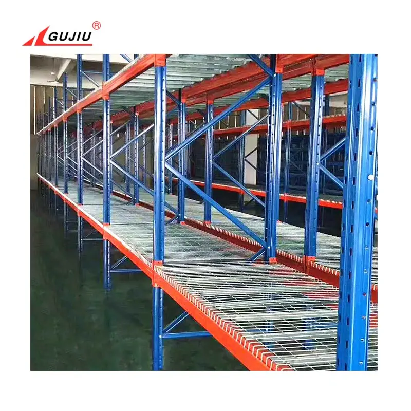 Racking System Iron Pallet U Inverted Suppliers Metal Mesh Square Grid Promotion Wire Decking For Pallet Racks