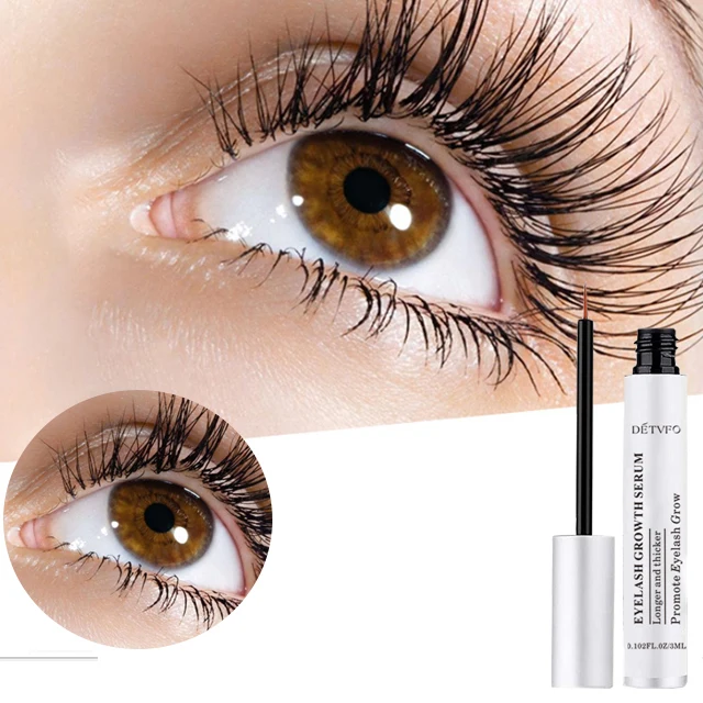 Custom eyelash growth liquid Organic Makeup OEM Eyelash Conditioner Eye brow Lash Growth Wimpern Serum Vegan Private Label