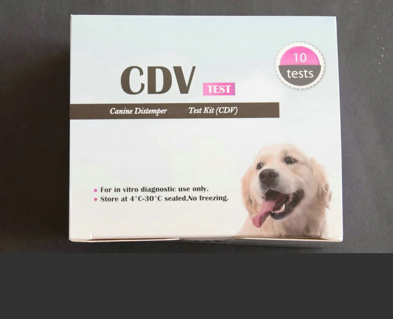 Высококачественный одношаговый ветеринарный тест Cdv Canine Distemper Ag тестовый комплект для собак