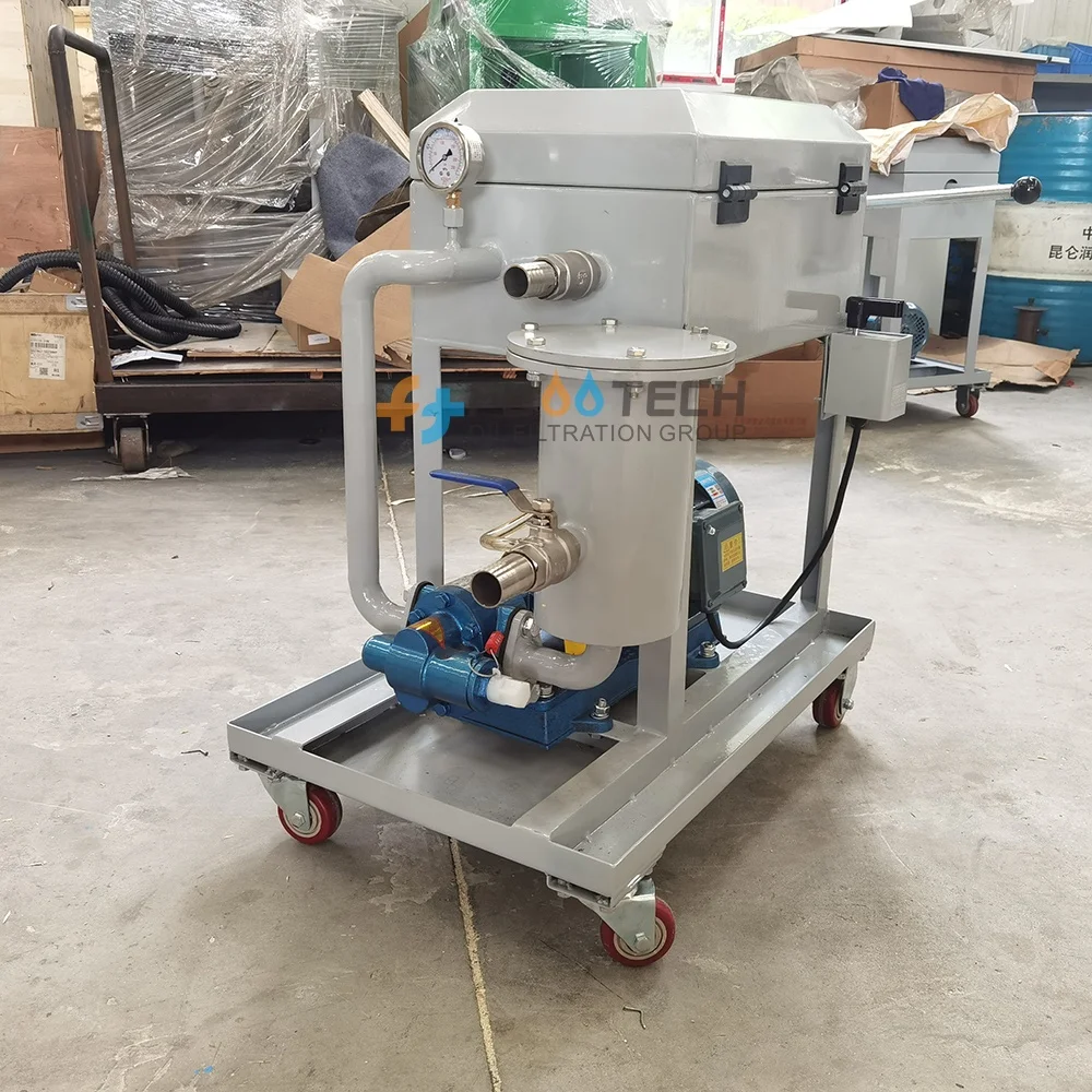 2024 Portable FuooTech PL Series Plate Frame Pressurized Type Oil Purifier Machine