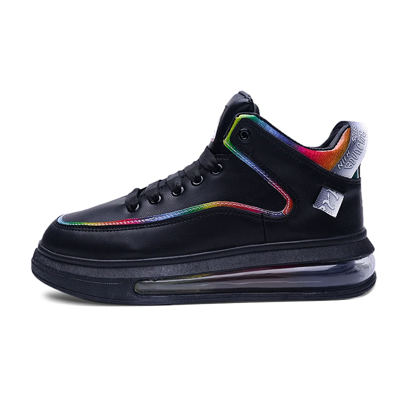 New Design Fashion Mens Running Shoes Athletic Walking Tennis Rainbow Sneaker Footwear Moda Zapatilla Arco Iris