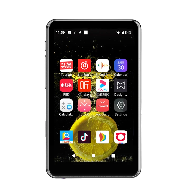 Лидер продаж портативный Android Mp3 Mp4 плеер IPS полный сенсорный экран Wi-Fi версия Micro с электронной книгой чтение музыки