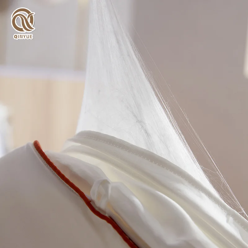 Colling Soft Luxury Solid Color Handmade Summer Duvet King Queen Twin Size Cotton Shell Silk Filled  Duvet Set