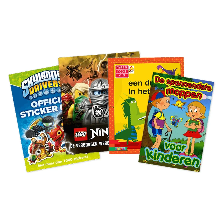 Бумажная брошюра на заказ карточка журнала головоломка каталог раскраска картон журнал детская книга в твердом переплете