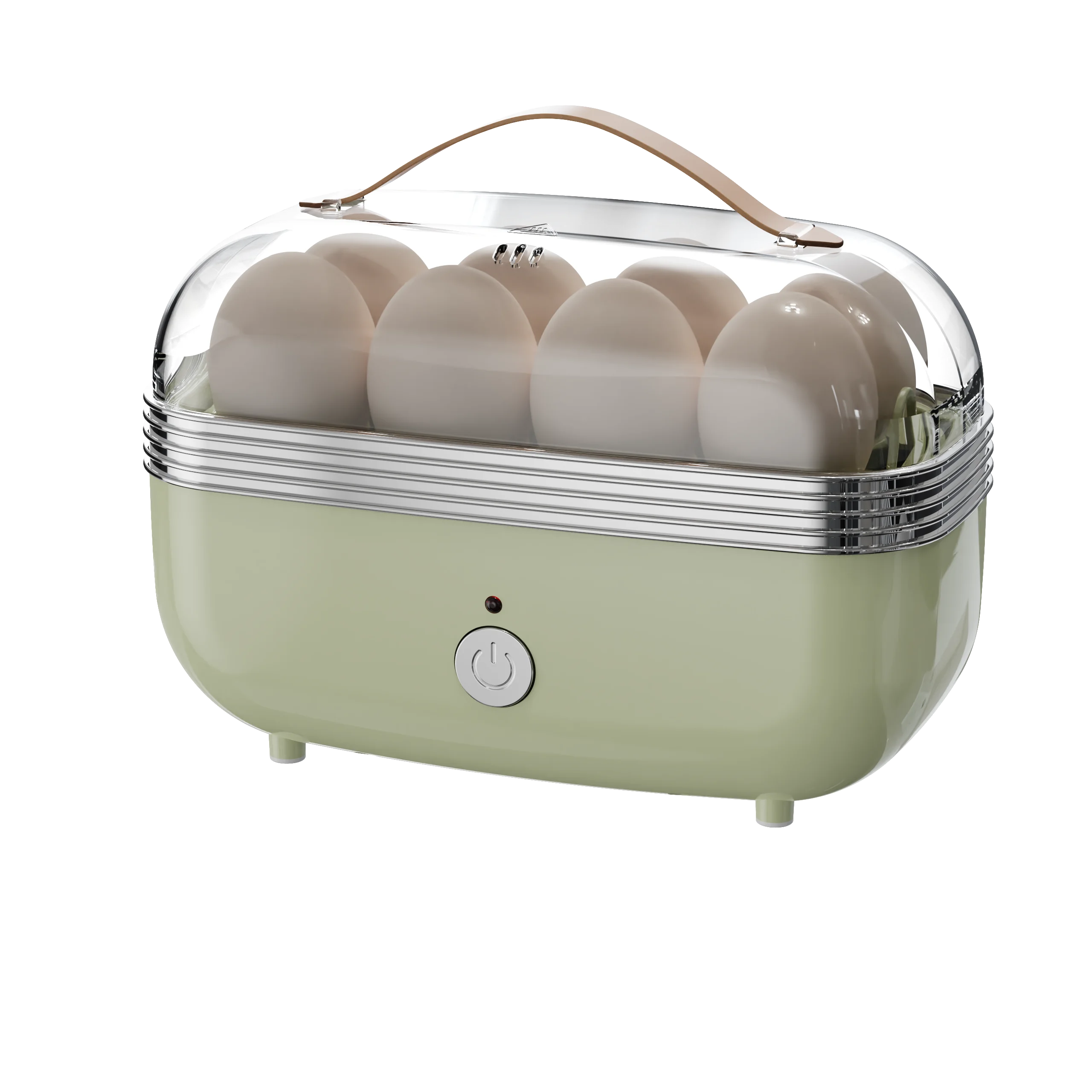 Electric Egg Boiler with Auto-Off Plastic for home use make breakfast quick& easily