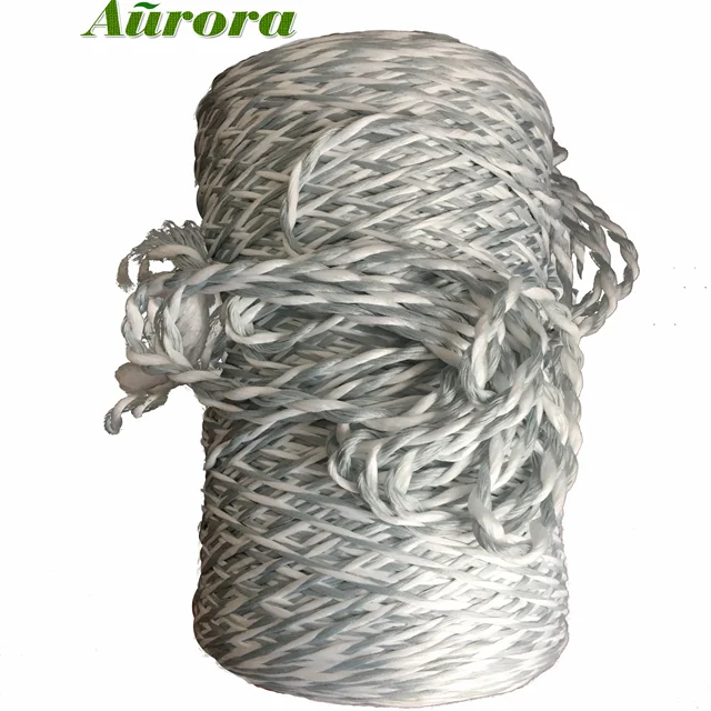Wholesale White Mixed Colorful Microfiber Mop Yarn for