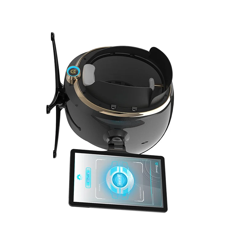 2020 portable smart 3d digital mirror skin scanner analysis facial skin analyzer