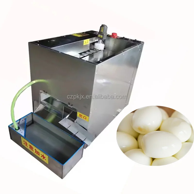 Hard peeler kitchen boiling and peeling machine boiled quail egg sheller
