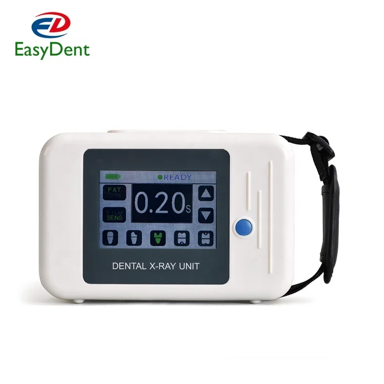 Hot Selling LCD Screen Portable Dental X ray Unit Can use with X ray digital sensor  with Aluminum box package