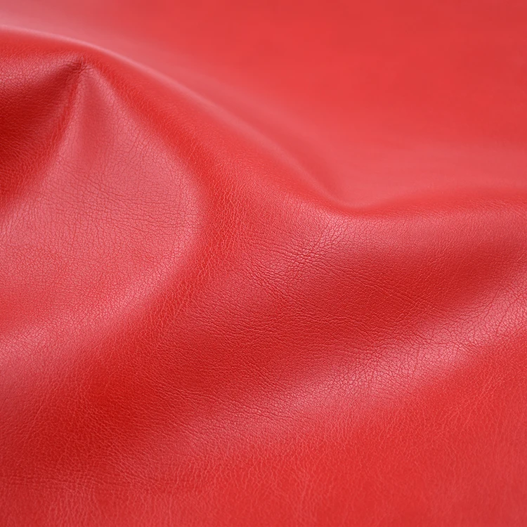 1M MOQ Wholesale smooth-surface artificial Printed Oil Leather sheets Synthetic PU leather Fabric for shoes bag