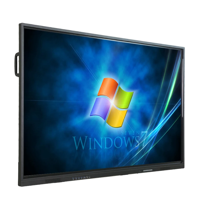 65 75 85 86 98 100 inch monitor electrical led panel touch screen display for offices digital Android smart boards for schools