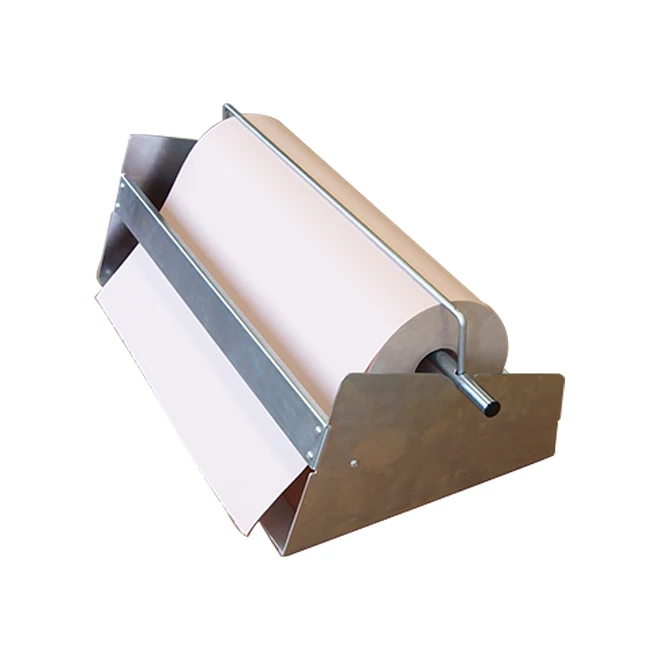 Japanese durable convenient aluminum clip wrapping paper dispenser