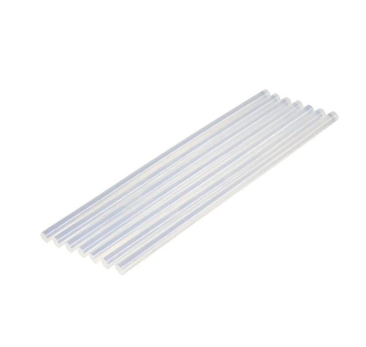 Super Transparent High Quality Hot Melt Glue Sticks 7mm 11mm Elastic Transparent Glue Stick