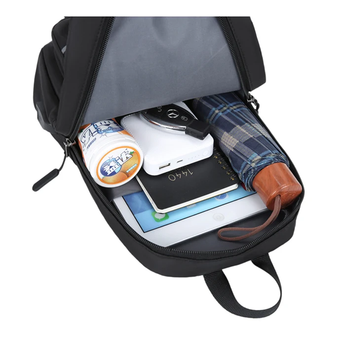 Лидер продаж, дизайнерская мужская сумка через плечо с USB-зарядкой, сумка-мессенджер, нагрудная сумка