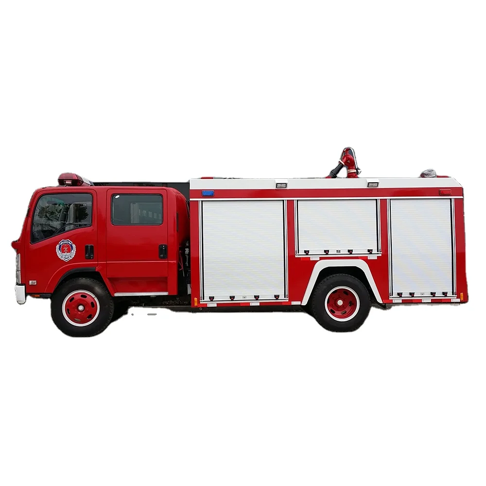 Japan Brand Isuzu 700p Firefighter Truck 4000Liters Water Tanker Fire 4x2 Fighting