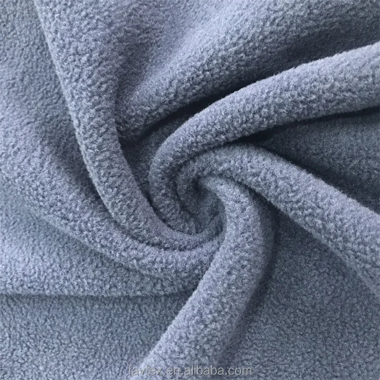 100% Polyester One Side Anti-pilling Two Side Brushed Soft Polar Fleece Fabric