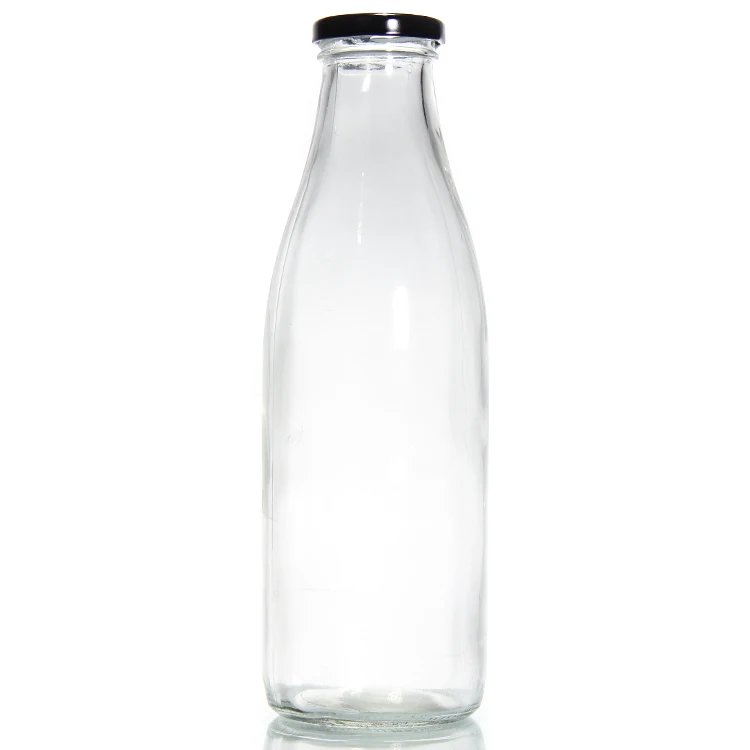 8Oz 250Ml Custom Label Soft Drink Lead Free Nice Glass Bottles For Milk Beverage Juice