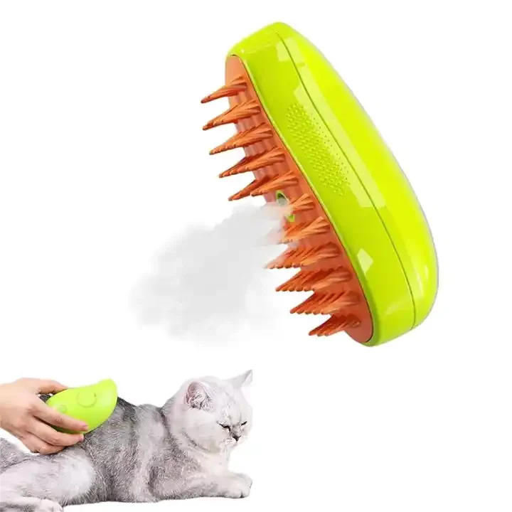 New Design Pet Cleaning & Bathing Pet Massage Brush Spray Cat Brush Pet Bath Brush