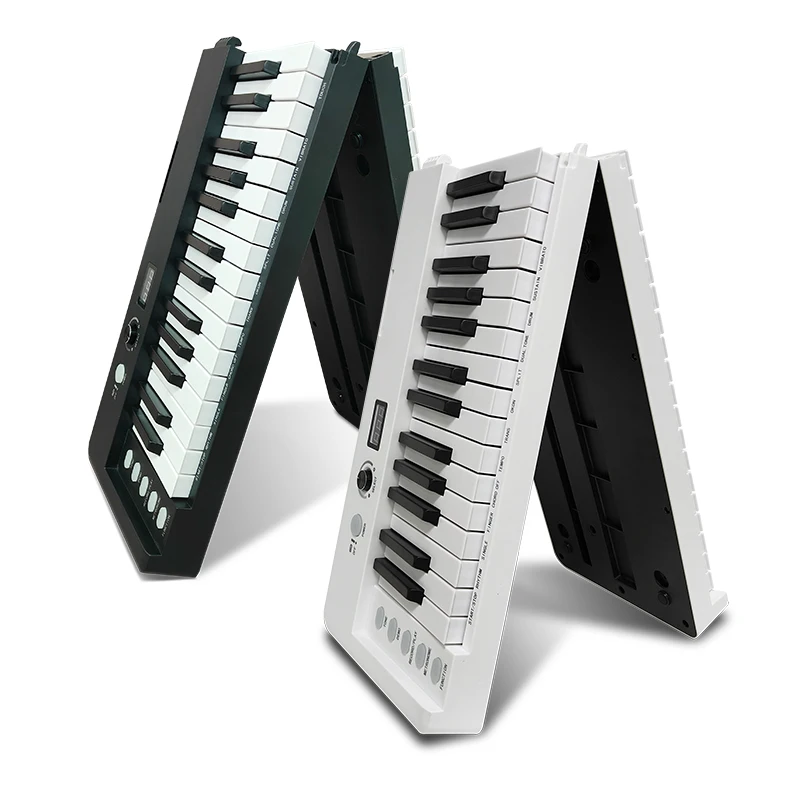 Folding Upgrade Professional 61Keys Educational Musical Instrument Piano Keyboard Portable 61keys Foldable Piano 8610