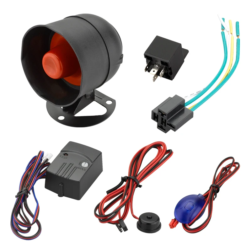 GPS/GSM/GPRS 2-way car alarm system with remote engine immobilization by cell phone APP
