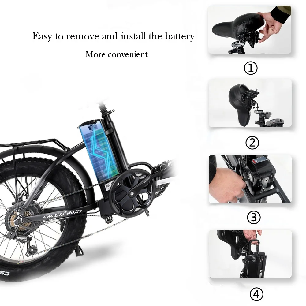 230 HEENOOR Electric Bike 1000w With China Manufacturer Travel Bicycle EU Stock Bicicleta plegable electrica Women City Bicycles