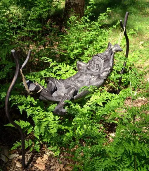 Gold Resin yoga frog statues for garden decoration or home decoration